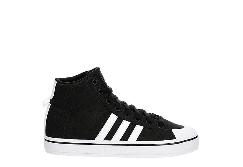 Adidas Womens Bravada 2.0 Mid Sneaker - Black 4 Adidas Womens Bravada 2.0 Mid Sneaker - Black - Image 2