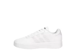 Adidas Womens Court Platform Sneaker - White 12 Adidas Womens Court Platform Sneaker - White -Chic Shoe Shop US 01 401586 03