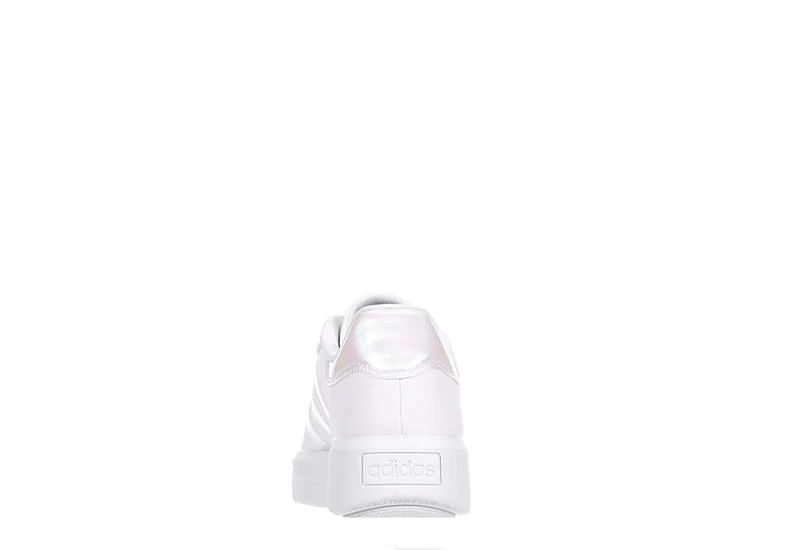 Adidas Womens Court Platform Sneaker - White 7 Adidas Womens Court Platform Sneaker - White - Image 5