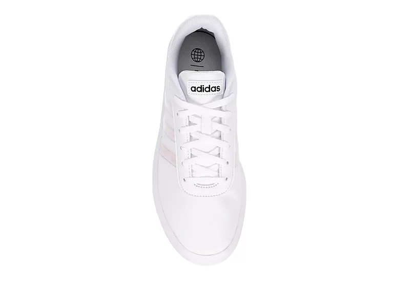 Adidas Womens Court Platform Sneaker - White 8 Adidas Womens Court Platform Sneaker - White - Image 6