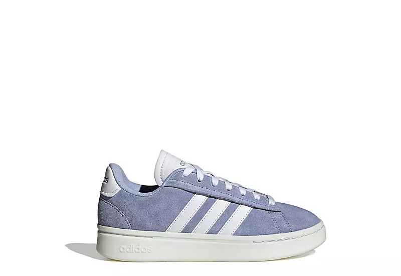 Adidas Womens Grand Court Alpha Sneaker - Blue 3 Adidas Womens Grand Court Alpha Sneaker - Blue