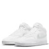 Nike Womens Court Vision Mid Sneaker - White
