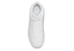 Nike Womens Court Vision Mid Sneaker - White -Chic Shoe Shop US 01 401631 04