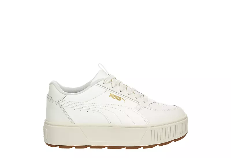 Puma Womens Karmen Rebelle Platform Sneaker - Off White 4 Puma Womens Karmen Rebelle Platform Sneaker - Off White - Image 2