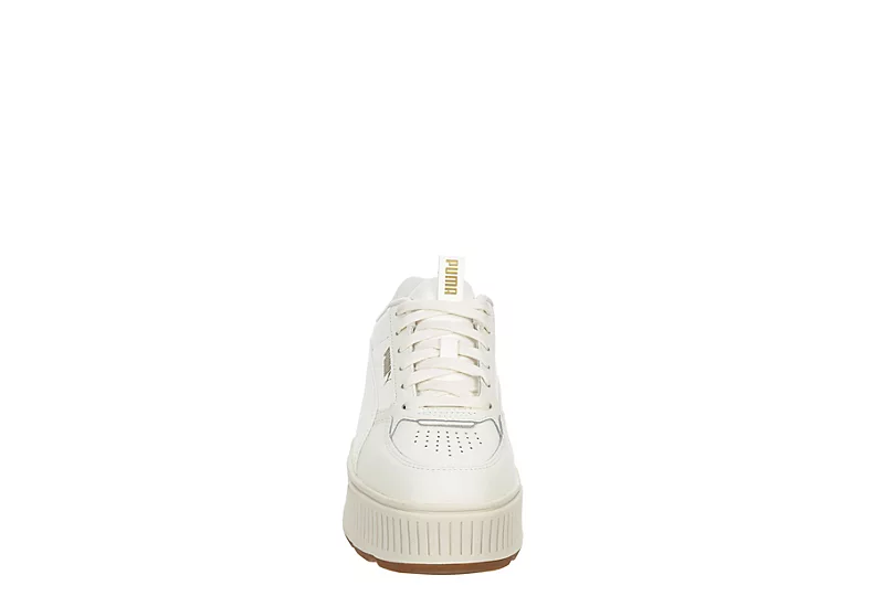 Puma Womens Karmen Rebelle Platform Sneaker - Off White 5 Puma Womens Karmen Rebelle Platform Sneaker - Off White - Image 3