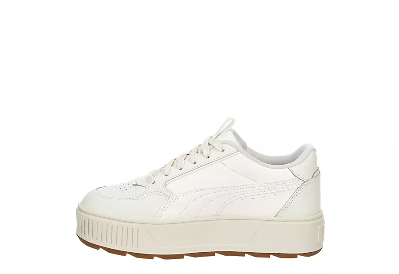 Puma Womens Karmen Rebelle Platform Sneaker - Off White 6 Puma Womens Karmen Rebelle Platform Sneaker - Off White - Image 4