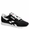 Reebok Womens Cl Nylon Sneaker - Black -Chic Shoe Shop US 01 401685 00