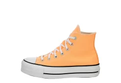 Converse Womens Chuck Taylor All Star High Top Platform Sneaker - Orange -Chic Shoe Shop US 01 401714 03