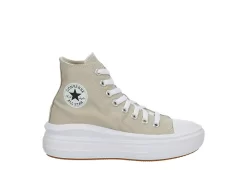 Converse Womens Chuck Taylor All Star Move High Top Sneaker - Stone -Chic Shoe Shop US 01 401715 01