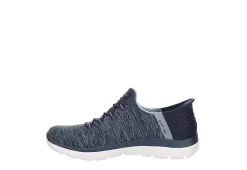 Skechers Womens Summits Slip-ins Running Shoe - Navy -Chic Shoe Shop US 01 401745 03