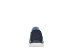 Skechers Womens Summits Slip-ins Running Shoe - Navy -Chic Shoe Shop US 01 401745 04