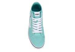 Vans Womens Filmore High Top Tapered Platform Sneaker - Aqua -Chic Shoe Shop US 01 401766 05