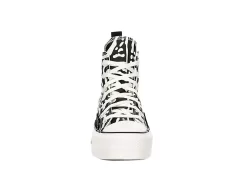 Converse Womens Chuck Taylor All Star High Top Platform Sneaker - Off White -Chic Shoe Shop US 01 401788 02