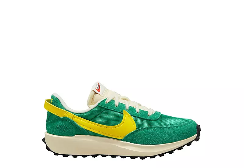 Nike Womens Waffle Debut Sneaker - Dark Green 4 Nike Womens Waffle Debut Sneaker - Dark Green - Image 2
