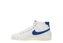 Nike Womens Court Legacy Mid Sneaker - White -Chic Shoe Shop US 01 401817 02