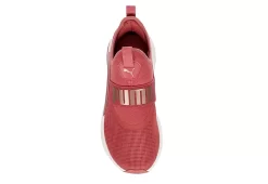 Puma Womens Softride Enzo Evo Slip On Running Shoe - Blush -Chic Shoe Shop US 01 401827 05