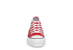 Converse Womens Chuck Taylor All Star Low Top Lift Sneaker - Red -Chic Shoe Shop US 01 401831 02