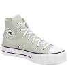 Converse Womens Chuck Taylor All Star High Top Platform Sneaker - Pale Green -Chic Shoe Shop US 01 401834 00