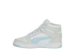 Puma Womens Rebound Lay Up Sneaker - White -Chic Shoe Shop US 01 401839 03