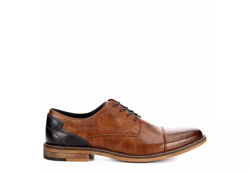 Restoration Mens Lowry Oxford - Cognac 4 Restoration Mens Lowry Oxford - Cognac - Image 2