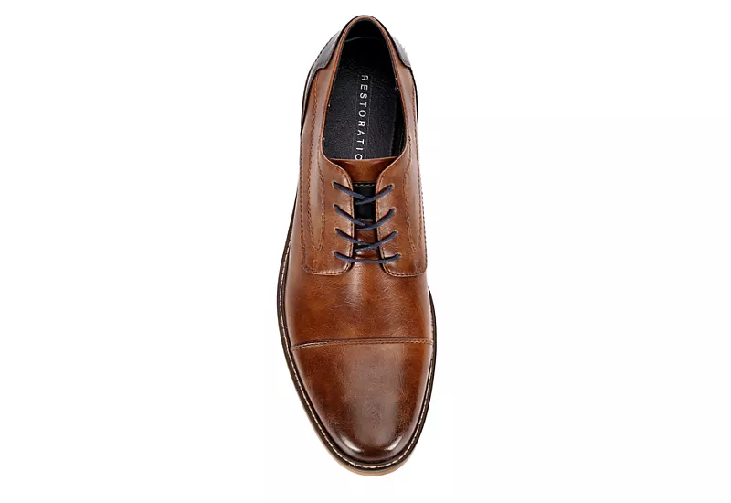 Restoration Mens Lowry Oxford - Cognac 8 Restoration Mens Lowry Oxford - Cognac - Image 6