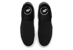 Nike Womens Court Legacy Slip On Sneaker - Black -Chic Shoe Shop US 01 430391 04
