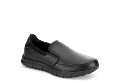 Skechers Mens Nampa-groton Slip Resistant Work Shoe - Black