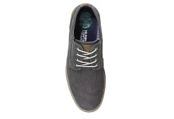 Nunn Bush Mens Barklay Canvas Oxford - Dark Grey -Chic Shoe Shop US 01 500464 05