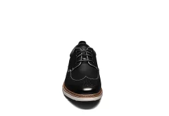 Stacy Adams Mens Synergy Wingtip Oxford - Black -Chic Shoe Shop US 01 500771 02