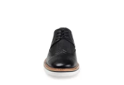 Vance Co Mens Warrick Oxford - Black -Chic Shoe Shop US 01 501167 02