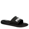 Puma Mens Royal Cat Memory Slide Sandal - Black -Chic Shoe Shop US 01 501203 00