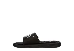 Puma Mens Royal Cat Memory Slide Sandal - Black -Chic Shoe Shop US 01 501203 03