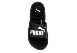 Puma Mens Royal Cat Memory Slide Sandal - Black -Chic Shoe Shop US 01 501203 05