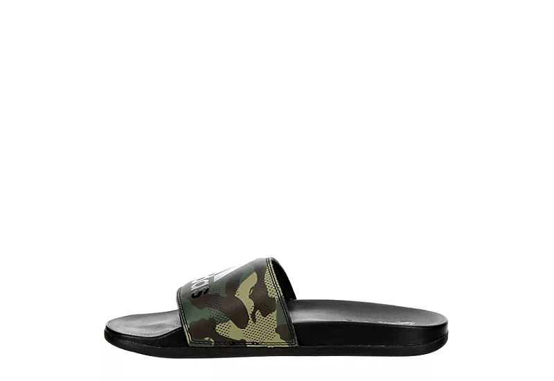 Adidas Mens Adilette Comfort Slide Sandal - Camo 6 Adidas Mens Adilette Comfort Slide Sandal - Camo - Image 4