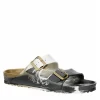 Birkenstock Mens Arizona Essentials Slide Sandal - Gold -Chic Shoe Shop US 01 501468 00