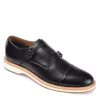 Thomas & Vine Mens Ransom Monk Strap Oxford - Black -Chic Shoe Shop US 01 501656 00
