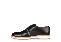Thomas & Vine Mens Ransom Monk Strap Oxford - Black -Chic Shoe Shop US 01 501656 03
