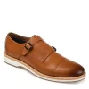 Thomas & Vine Mens Ransom Monk Strap Oxford - Cognac -Chic Shoe Shop US 01 501657 00