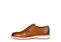 Thomas & Vine Mens Ransom Monk Strap Oxford - Cognac -Chic Shoe Shop US 01 501657 03