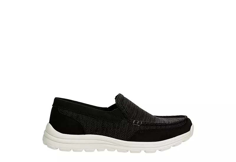 Day Five Mens Belize Slip On Sneaker - Black 4 Day Five Mens Belize Slip On Sneaker - Black - Image 2