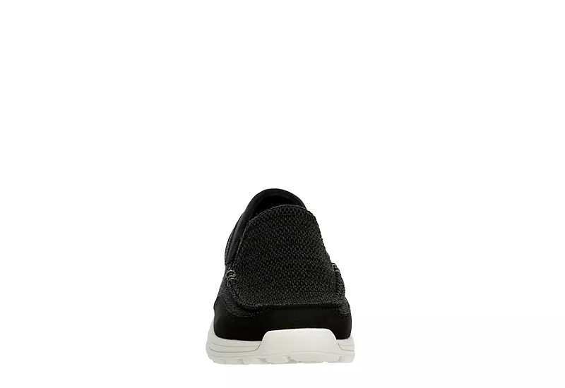 Day Five Mens Belize Slip On Sneaker - Black 5 Day Five Mens Belize Slip On Sneaker - Black - Image 3