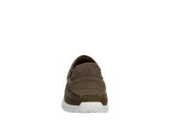 Day Five Mens Belize Slip On Sneaker - Brown -Chic Shoe Shop US 01 501706 02