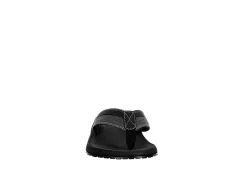 Day Five Mens Board Walk Flip Flop Sandal - Black -Chic Shoe Shop US 01 501729 02