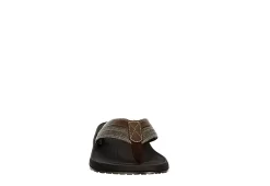 Day Five Mens Board Walk Flip Flop Sandal - Brown -Chic Shoe Shop US 01 501730 02