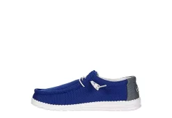 Heydude Mens Wally Slip On Sneaker - Blue -Chic Shoe Shop US 01 501809 03