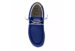 Heydude Mens Wally Slip On Sneaker - Blue -Chic Shoe Shop US 01 501809 05
