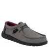 Heydude Mens Wally Slip On Sneaker - Grey