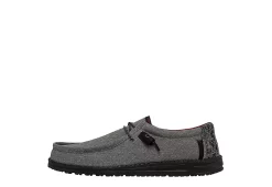 Heydude Mens Wally Slip On Sneaker - Grey -Chic Shoe Shop US 01 501908 03