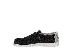 Heydude Mens Wally Slip On Sneaker - Black -Chic Shoe Shop US 01 501931 03