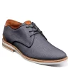 Florsheim Mens Highland Canvas Oxford - Navy -Chic Shoe Shop US 01 502208 00